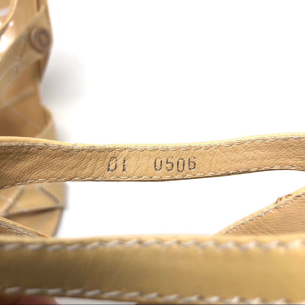 CHRISTIAN DIOR strappy  heels, made in Italy, size 40 - Picture 9 of 11
